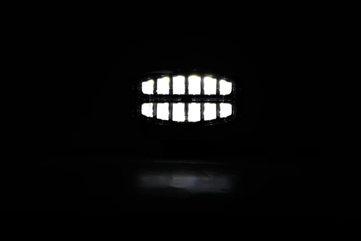 EDGE LED Halogen Headlight DRL white/yellow light - 12-24V - Image 4