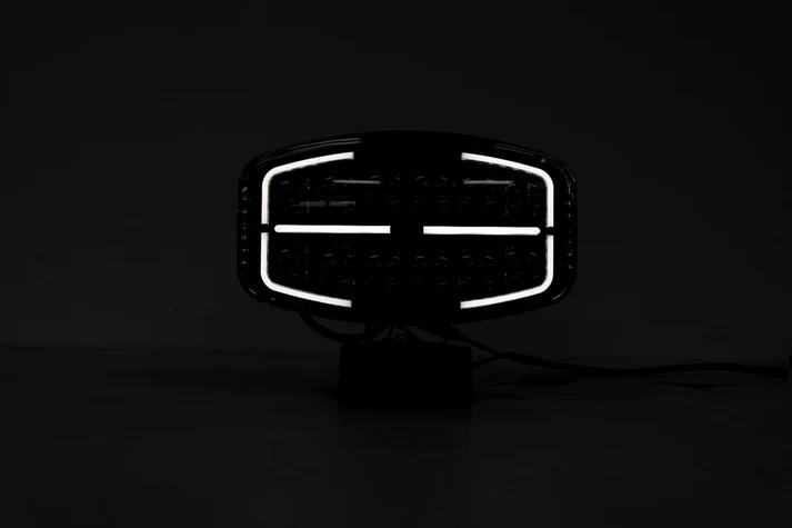 EDGE LED Halogen Headlight DRL white/yellow light - 12-24V - Image 2