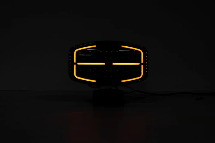 EDGE LED Halogen Headlight DRL white/yellow light - 12-24V - Image 3